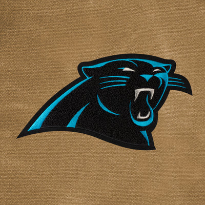 Carolina Panthers Waxed Canvas Field Bag