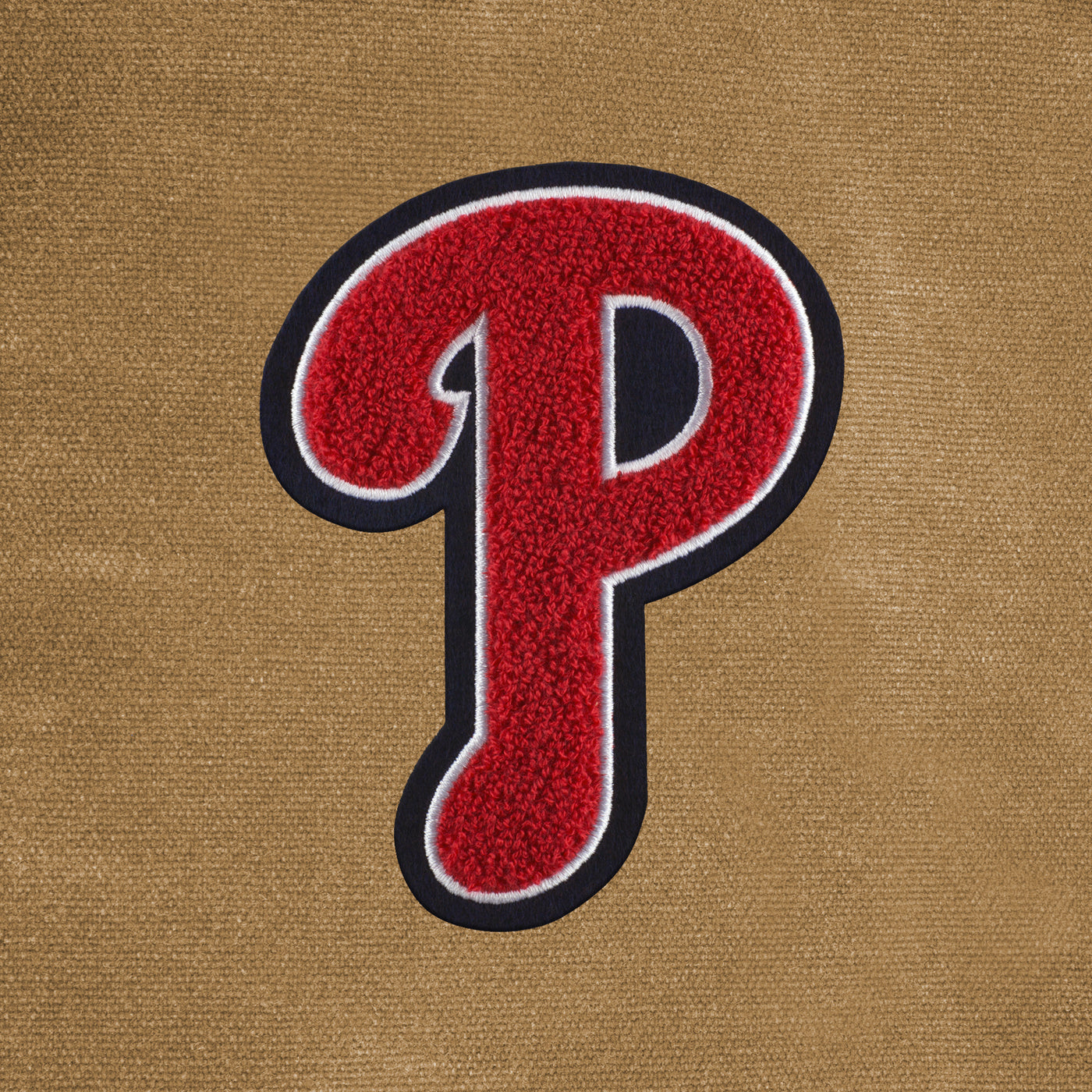 Philadelphia Phillies "P" Waxed Canvas Field Bag