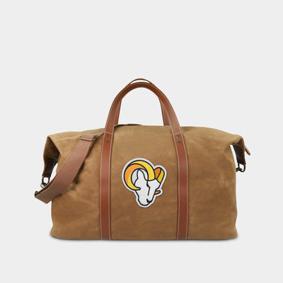 LA Rams Waxed Canvas Field Bag