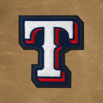 Texas Rangers "T" Waxed Canvas Field Bag