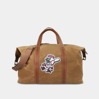Cincinnati Reds "Mr. Redlegs" Waxed Canvas Field Bag