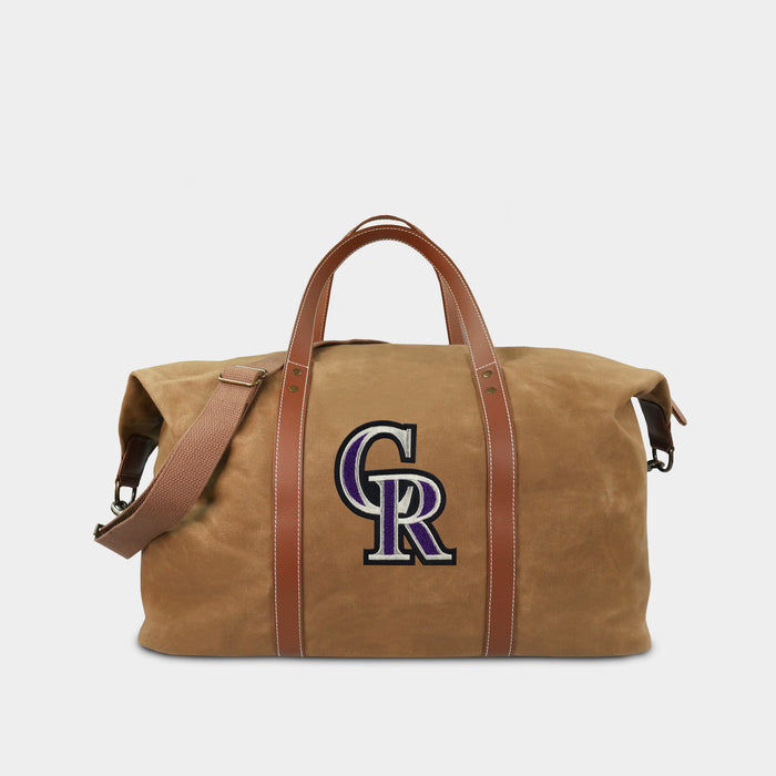 Colorado Rockies Canvas Field Bag