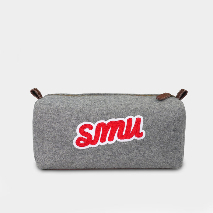 SMU Mustangs Vault Woolen Dopp Kit