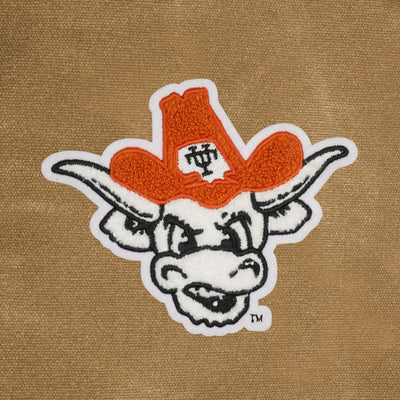 Texas Longhorns Vault "UT Bevo" Waxed Canvas Field Bag