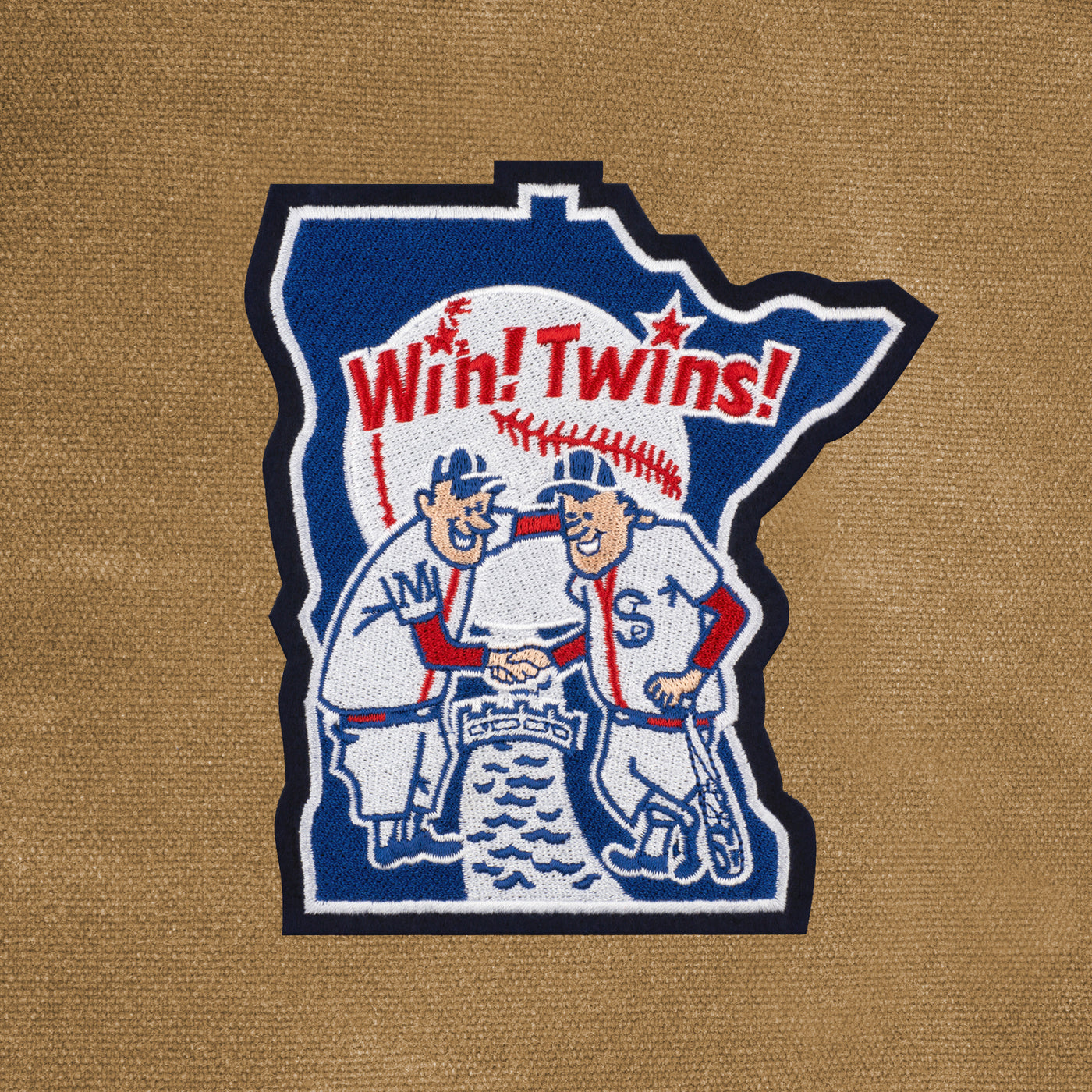 Minnesota Twins Cooperstown Collection "Win! Twins!" Waxed Canvas Field Bag
