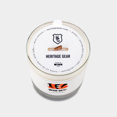 Cincinnati Bengals "Who Dey!" Scented Candle