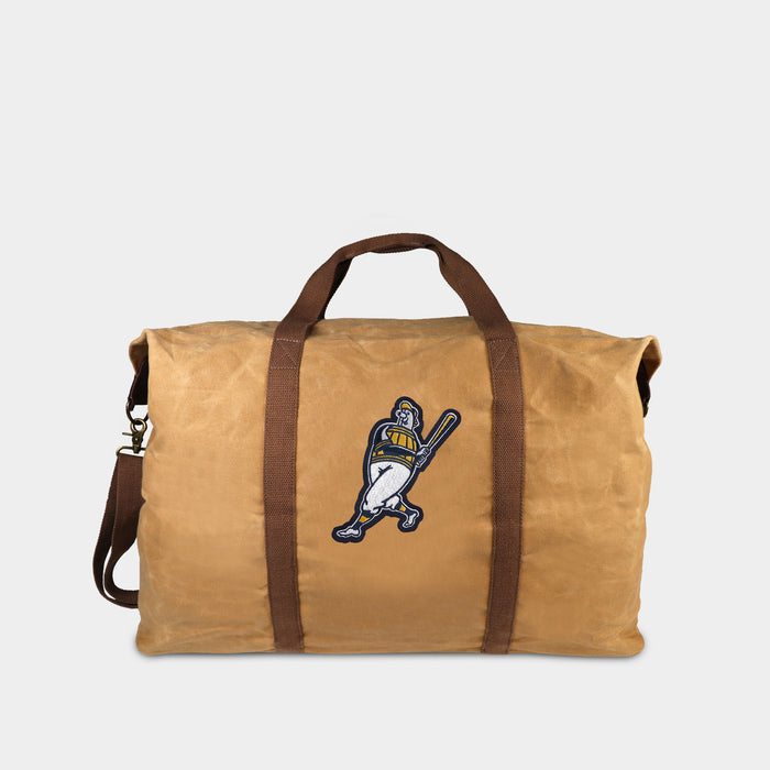 Milwaukee Brewers Barrel Man Carry It All Duffle Bag