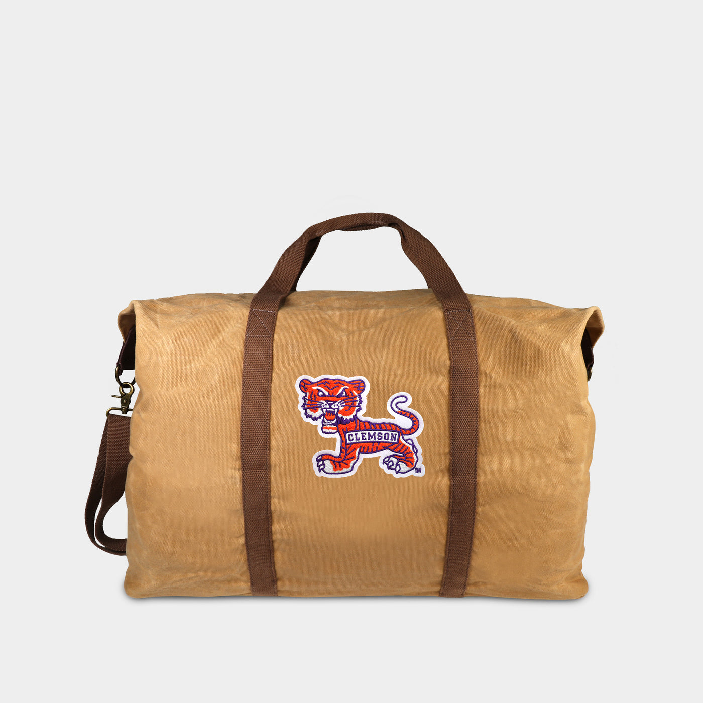Clemson University Vintage Carry It All Duffle Bag