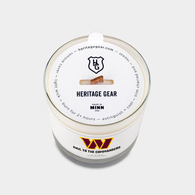 Washington Commanders "Hail To The Commanders" Scented Candle