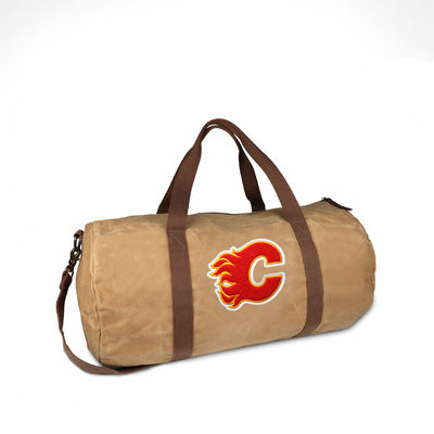 Calgary Flames Canvas Club Bag