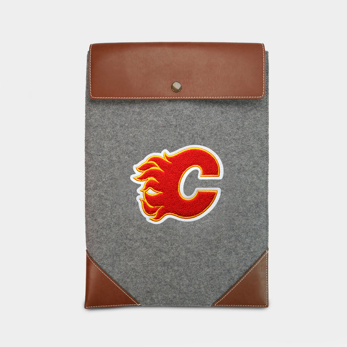 Calgary Flames Laptop Folio Sleeve