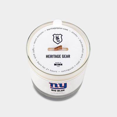 New York Giants "Big Blue" Scented Candle