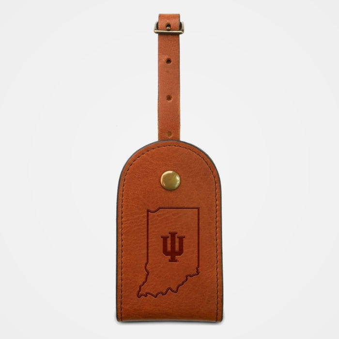 Indiana Hoosiers State Luggage Tag