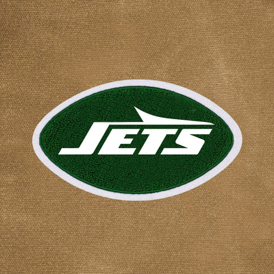 New York Jets Waxed Canvas Field Bag