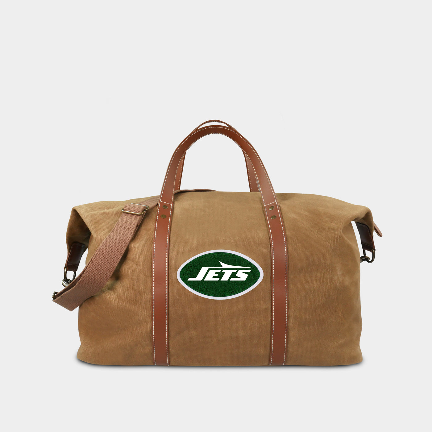 New York Jets Waxed Canvas Field Bag