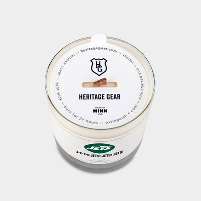 New York Jets "J-E-T-S Jets! Jets! Jets!" Scented Candle