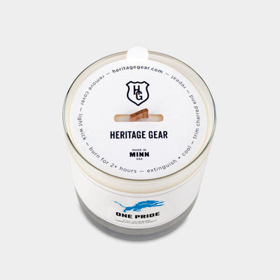 Detroit Lions "One Pride" Scented Candle