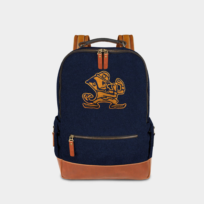 Notre Dame Fighting Irish Gold Wool Backpack