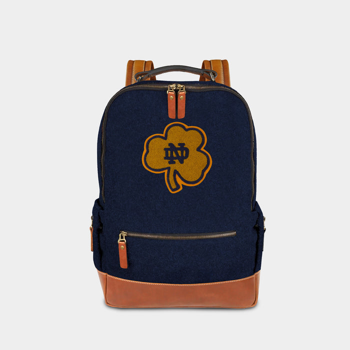 Notre Dame Fighting Irish Shamrock Wool Backpack