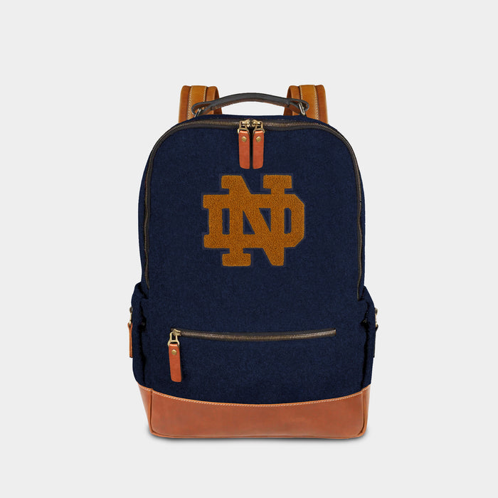 Notre Dame Fighting Irish "ND" Wool Backpack