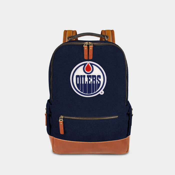 Edmonton Oilers Wool Backpack