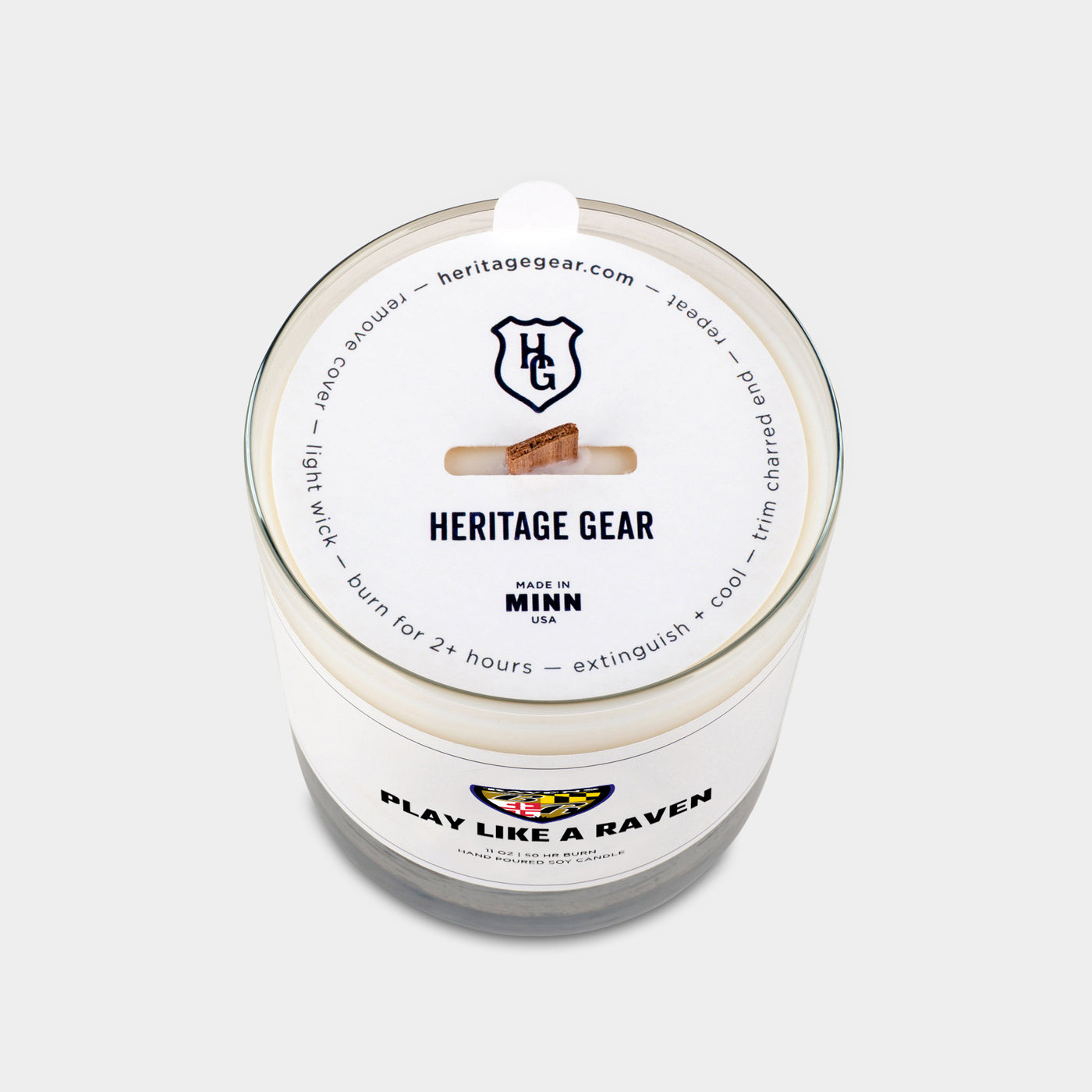 Baltimore Ravens "Play Like A Raven" Scented Candle