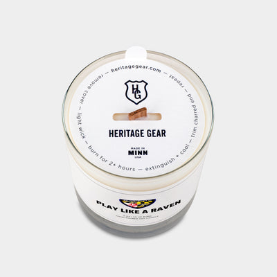 Baltimore Ravens "Play Like A Raven" Scented Candle