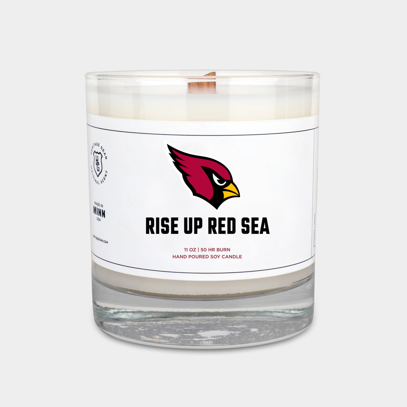 Arizona Cardinals "Rise Up Red Sea" Scented Candle