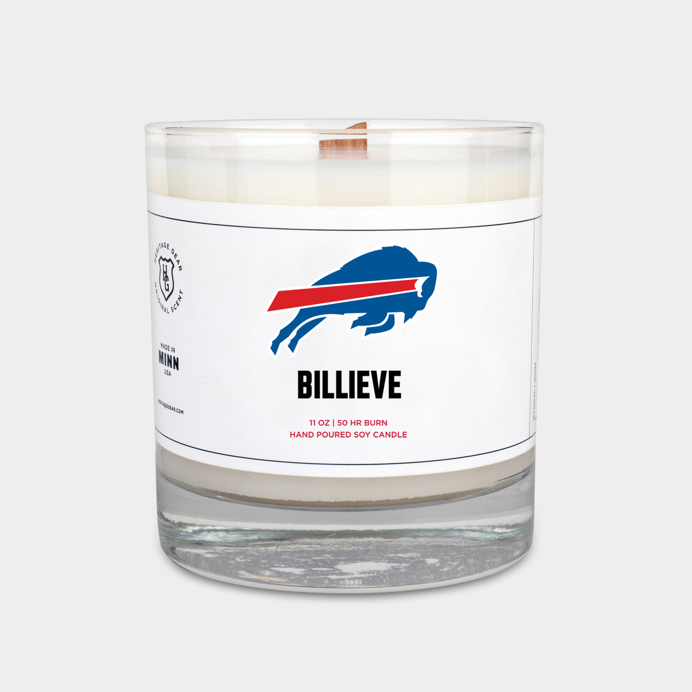 Buffalo Bills "Billieve" Scented Candle