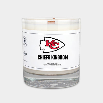 Kansas City Chiefs "Chiefs Kingdom" Scented Candle