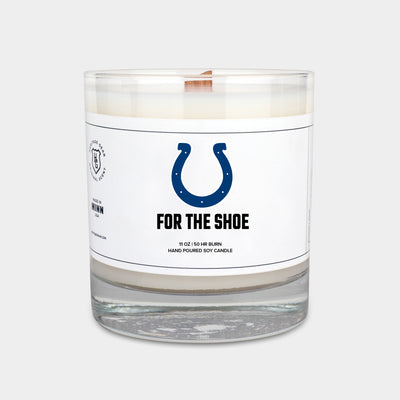 Indianapolis Colts "For The Shoe" Scented Candle