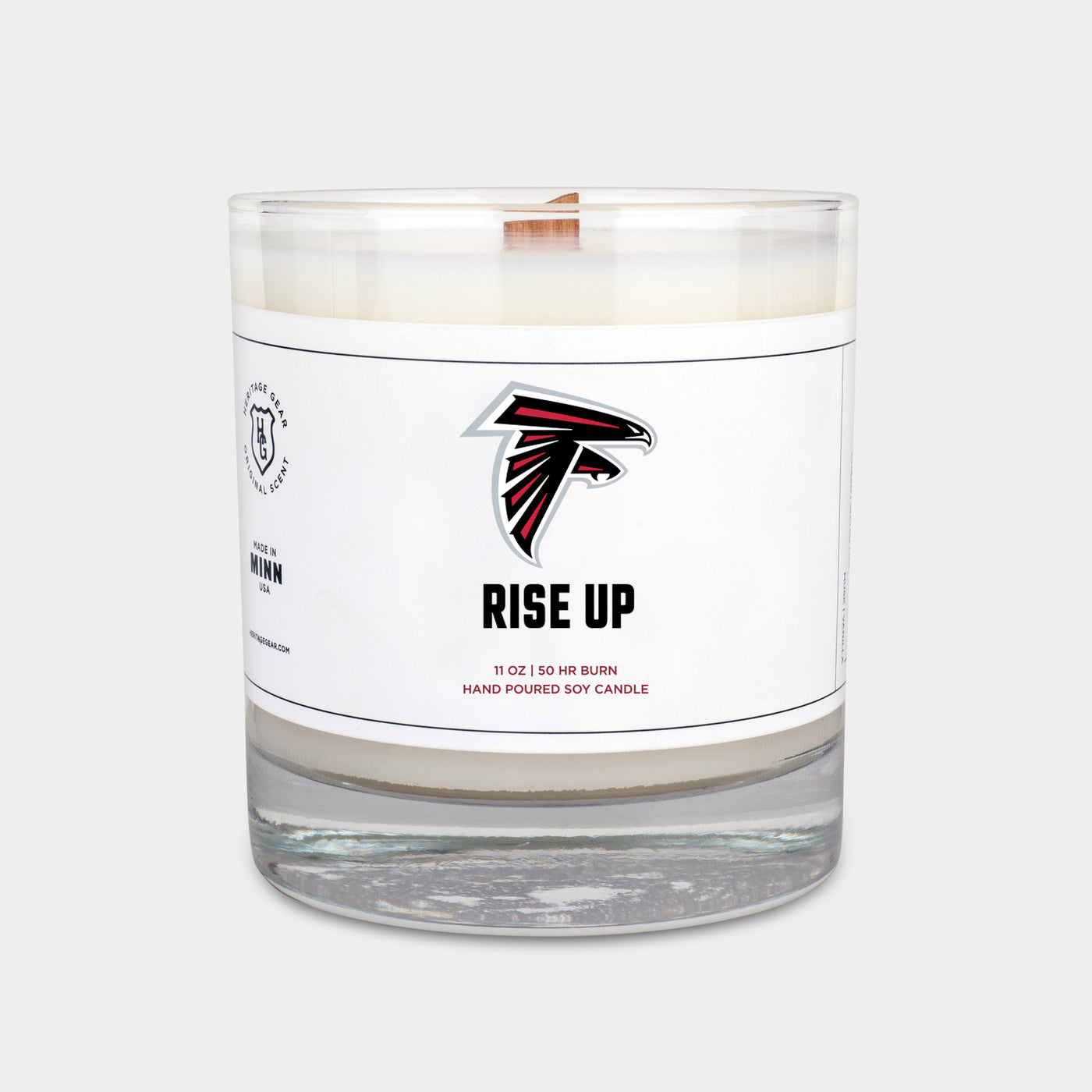 Atlanta Falcons "Rise Up" Scented Candle
