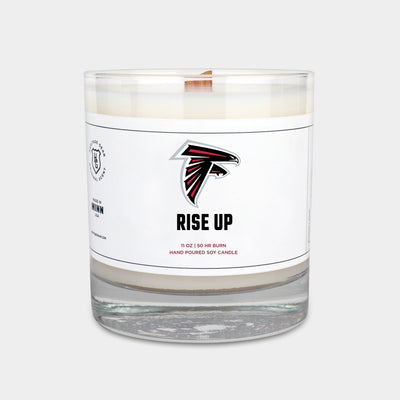 Atlanta Falcons "Rise Up" Scented Candle