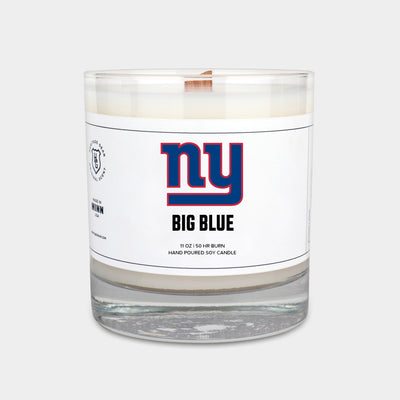 New York Giants "Big Blue" Scented Candle