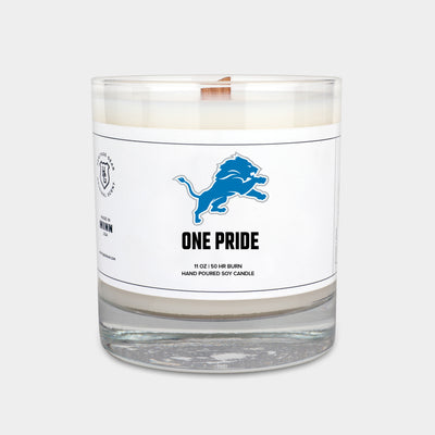 Detroit Lions "One Pride" Scented Candle