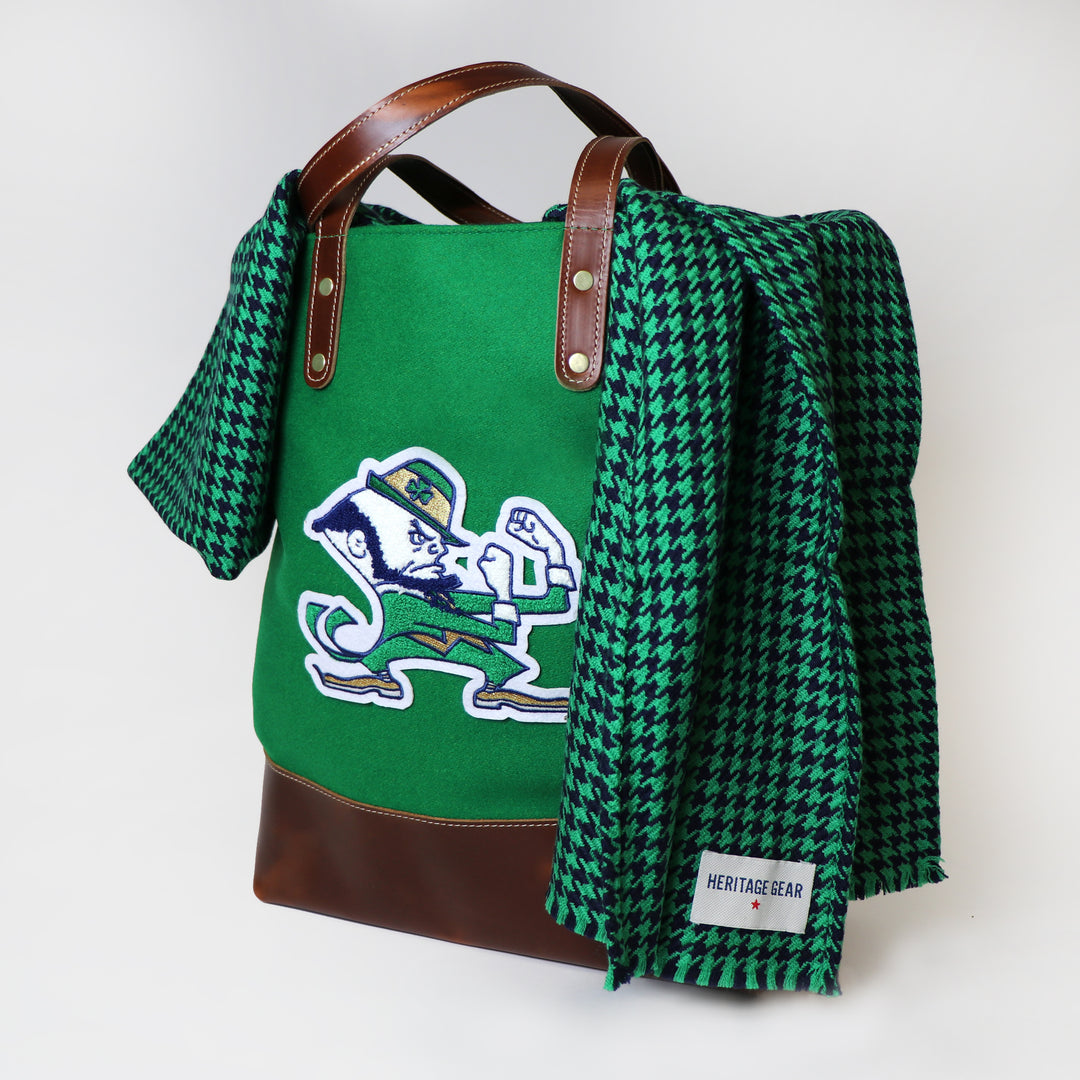 fighting irish gear Notre Dame Fighting Irish Tote and Scarf Bundle