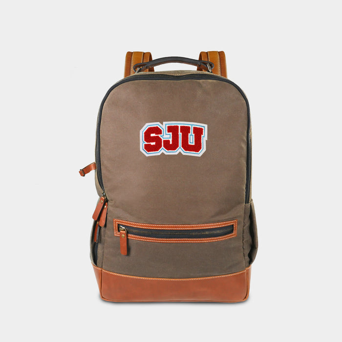 Saint John's Johnnies Pro Waxed Canvas Backpack