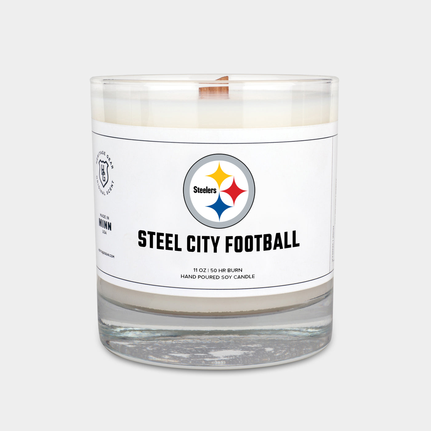 Pittsburgh Steelers "Steel City Football" Scented Candle