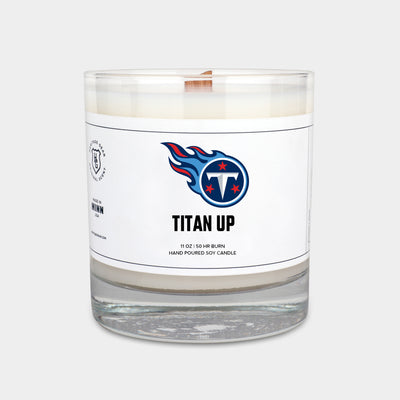 Tennessee Titans "Titans Up" Scented Candle