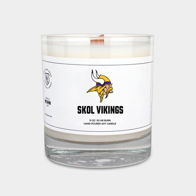 Minnesota Vikings "Skol Vikings" Scented Candle