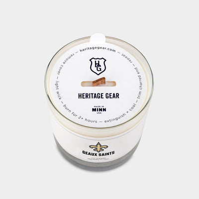 New Orleans Saints "Geaux Saints" Scented Candle