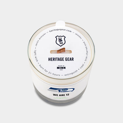 Seattle Seahawks "We Are 12" Scented Candle