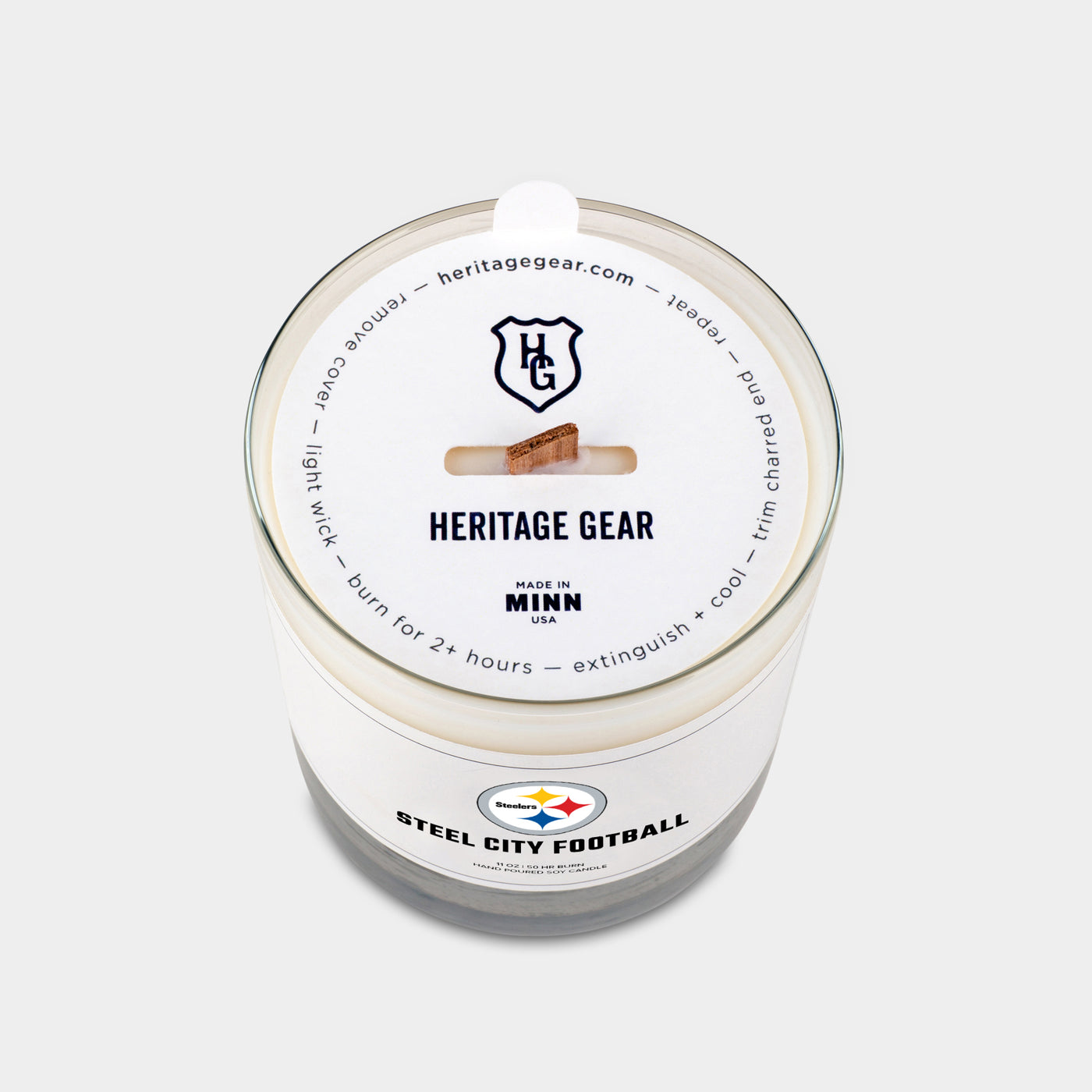 Pittsburgh Steelers "Steel City Football" Scented Candle