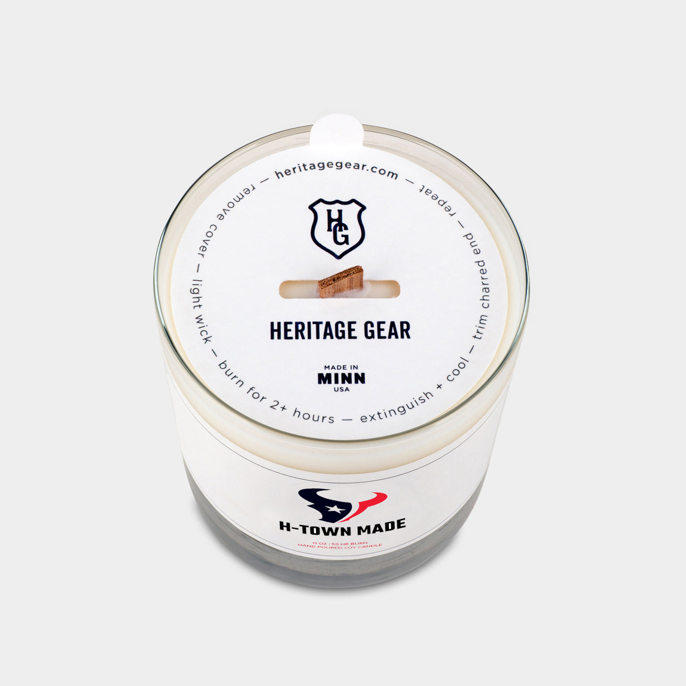 Houston Texans "H-Town Made" Scented Candle