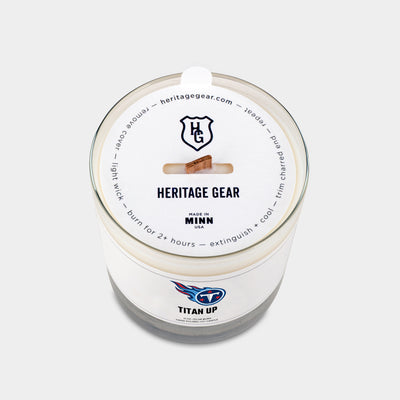 Tennessee Titans "Titans Up" Scented Candle