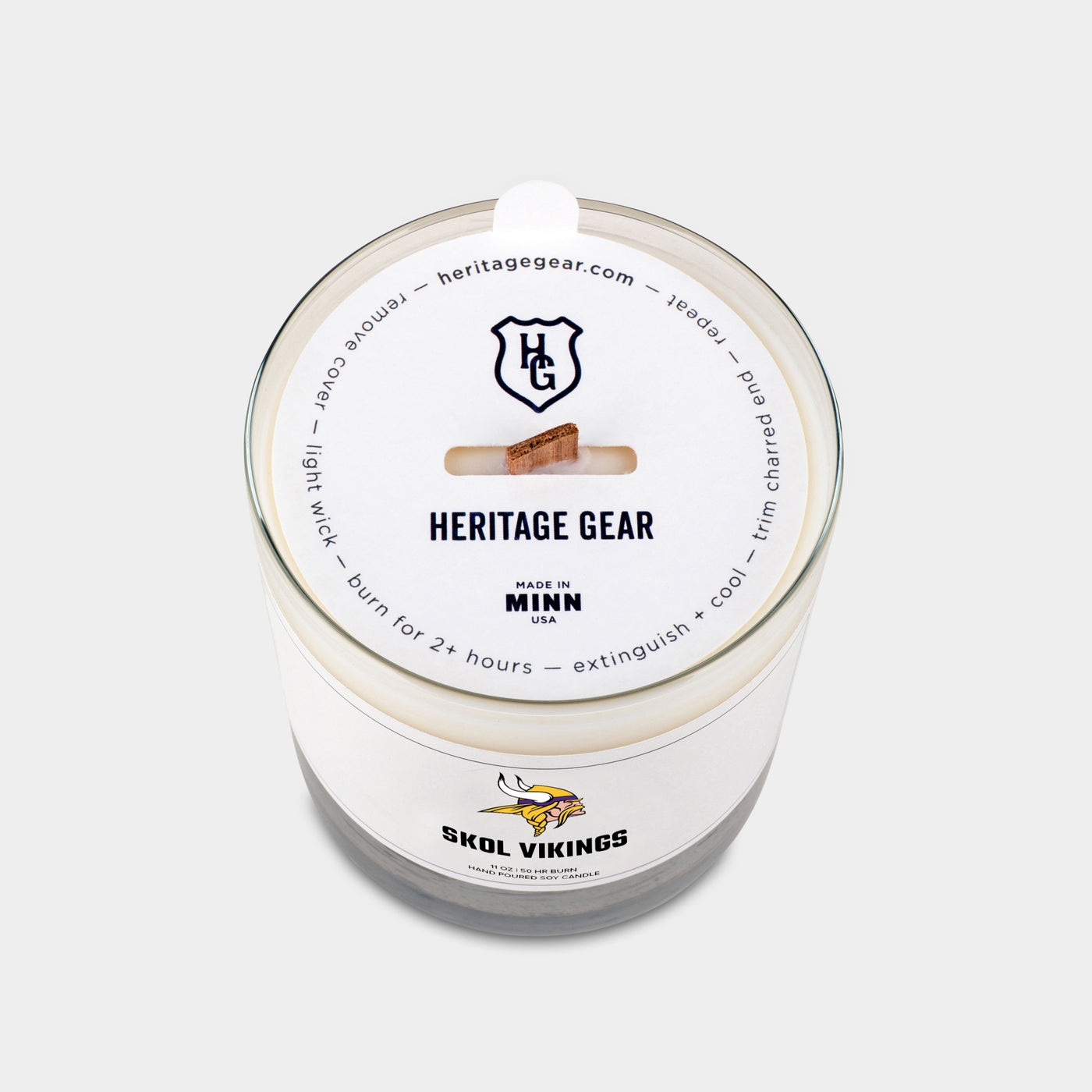 Minnesota Vikings "Skol Vikings" Scented Candle