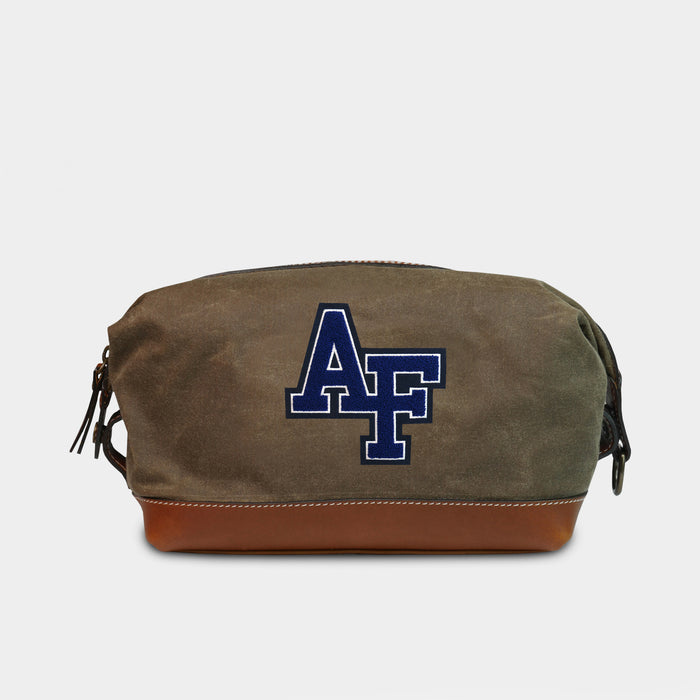 Air Force Falcons Pro Waxed Canvas Dopp Kit