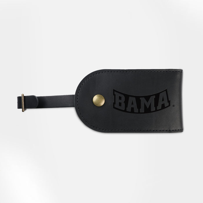 Alabama Crimson Tide Bama Black Luggage Tag