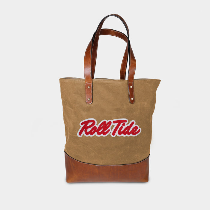 Alabama Crimson Tide "Roll Tide" Canvas Tote