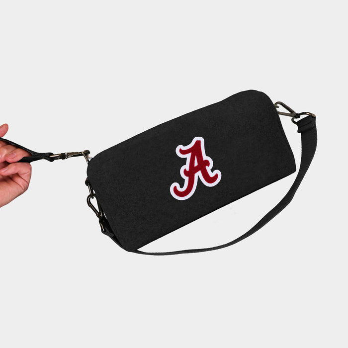 Alabama Crimson Tide Black Wool Locker Room Bag